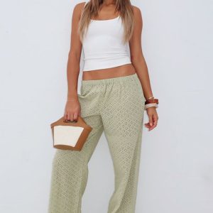 Lost For A While Pants Olive