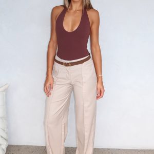 Keep It Cool Pants Beige