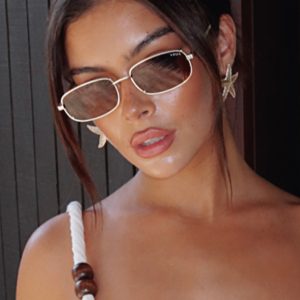 Canyon Sunglasses Gold/Brown Lens