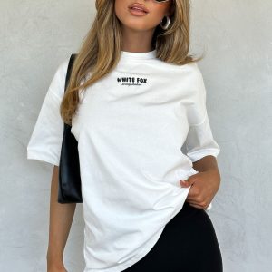All I've Got Oversized Tee White
