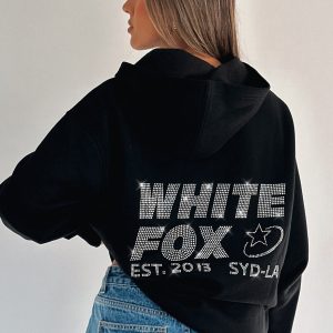 Always Shining Oversized Hoodie Black