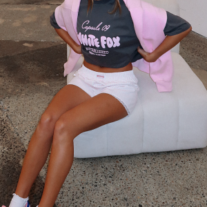 Capsule 9 Star Of The Moment Oversized Tee Volcanic