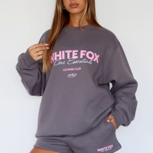 Core Essentials Oversized Sweater Volcanic