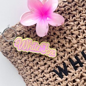 Got The Sun Keychain Yellow/Pink