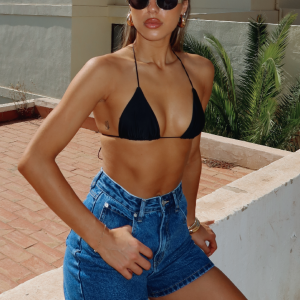Giuliana Bikini Top Black