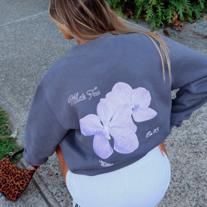 With Love Forever Oversized Sweater Volcanic