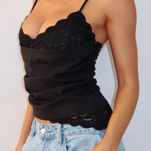 Beat Of My Heart Top Black
