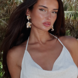 Moana Statement Earrings Gold
