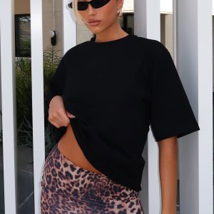 Late Nights Mini Skirt Cheetah