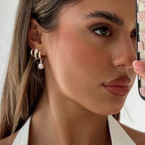 Little Things Earrings Set Gold