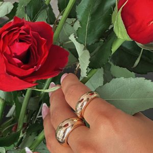 Mirela Ring Set Gold