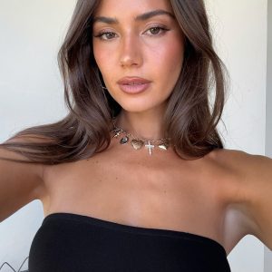 Nixie Necklace Gold