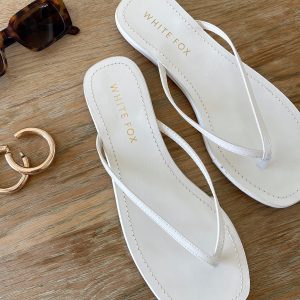 Roma Thong Sandals Bone