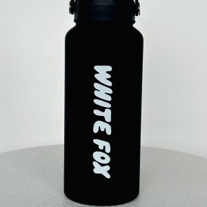 Staying Hydrated Drink Bottle 1L Black