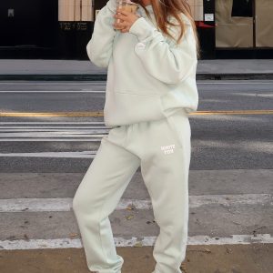 11th Street Keeping It Real Sweatpants Iced Matcha