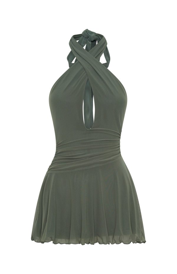 WHITE-FOX-GOLDEN-NIGHTS-MINI-DRESS-GREEN-GHOST-1