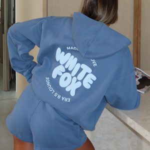 With Love For You Oversized Hoodie Ocean