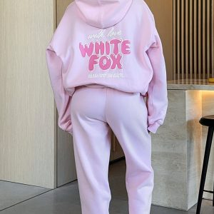 With Love Always Sweatpants Baby Pink