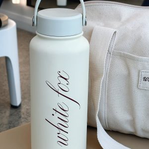 Work Out Drink Bottle 1L Cream