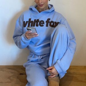 From The Archives Allora Oversized Hoodie Blue
