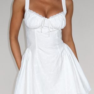 Don't Need Time Mini Dress White