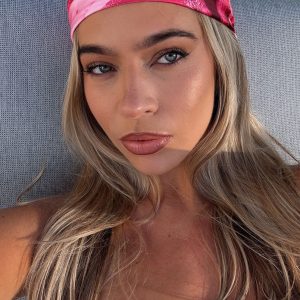 Love Brave Scarf Blush Bloom