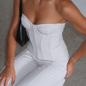 Next Chapter Strapless Bustier Bone