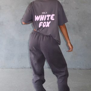 Offstage Back Graphic Oversized Tee Volcanic