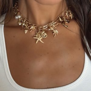 Mayer Necklace 3 Piece Set Gold