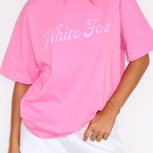 The Good Life Oversized Tee Pink