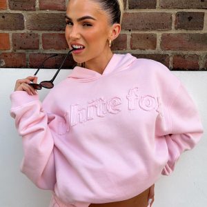 From The Archives Lexi Oversized Hoodie Pink