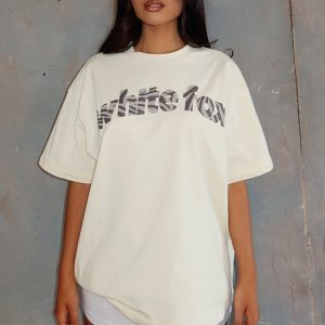 From The Archives Maya Oversized Tee Lemon