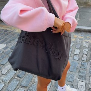 From The Archives Lexi Tote Bag Charcoal
