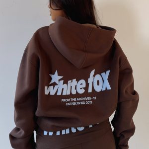 From The Archives Charli Oversized Hoodie Chocolate